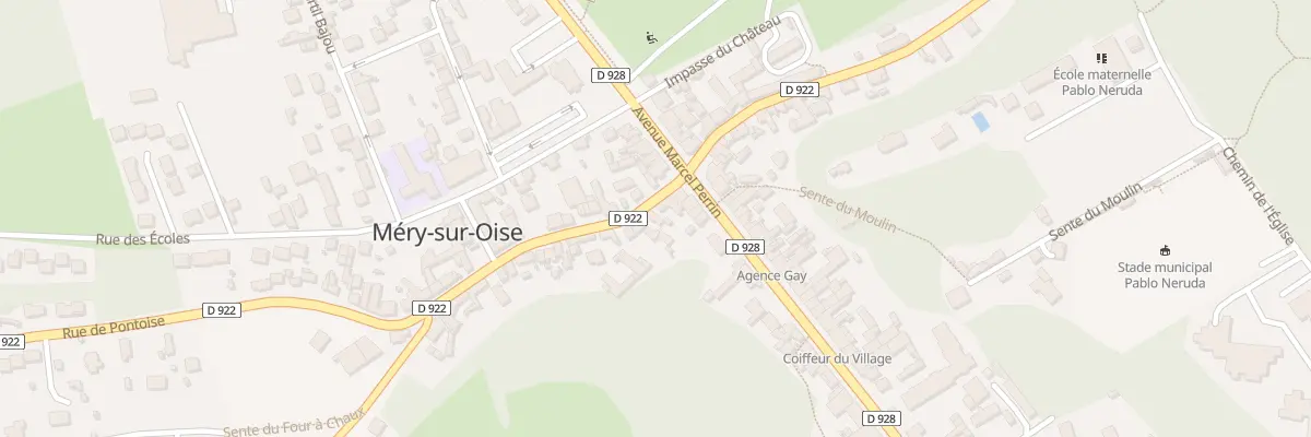 Plan du 5 Rue de Pontoise à Méry-sur-Oise