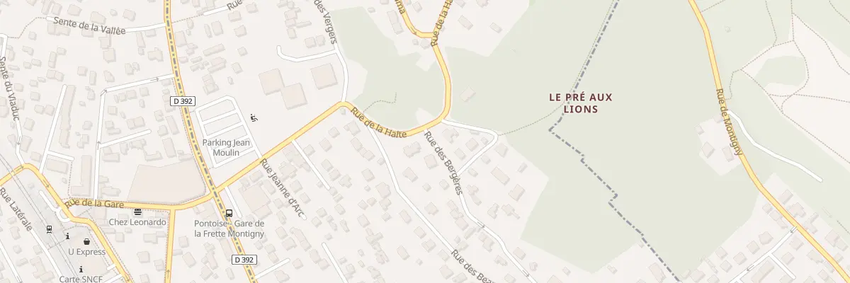 Plan du 41 Rue de la Halte à Montigny-lès-Cormeilles