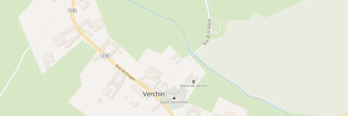Plan du 3 Rue de la Mairie à Verchin