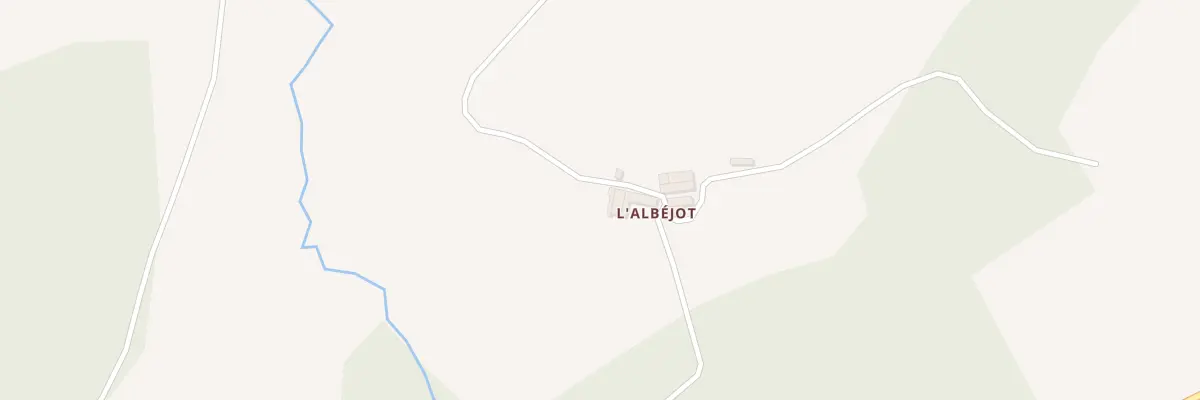 Plan du 360A L’Albéjot à Saissac