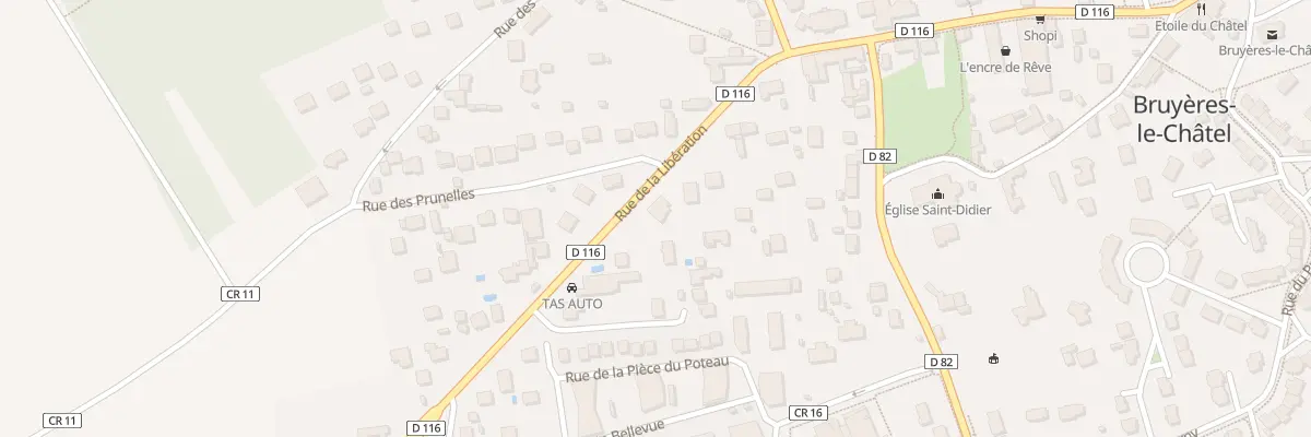 Plan du 81 Rue de la Libération à Bruyères-le-Châtel