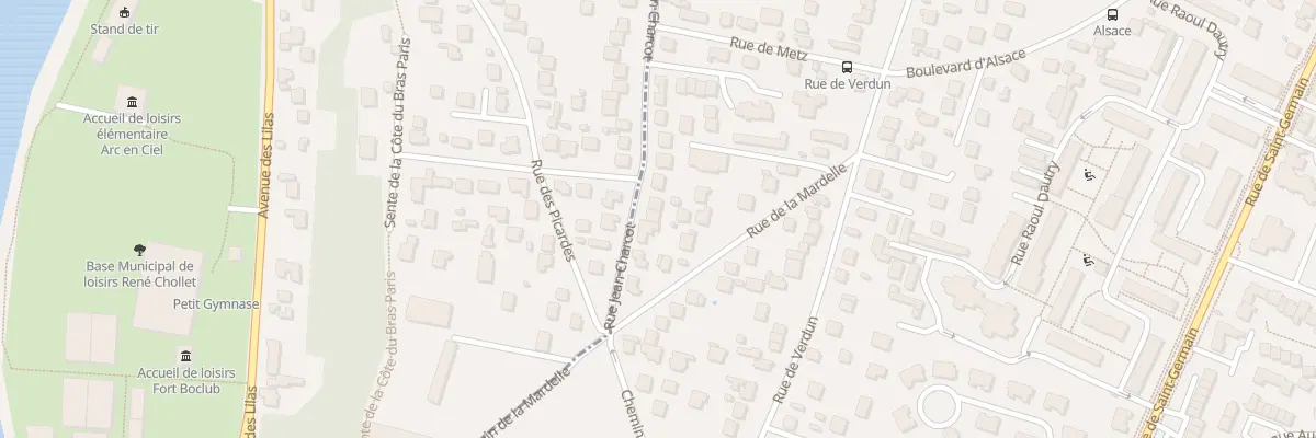 Plan du 6B Rue Jean Charcot à Cormeilles-en-Parisis