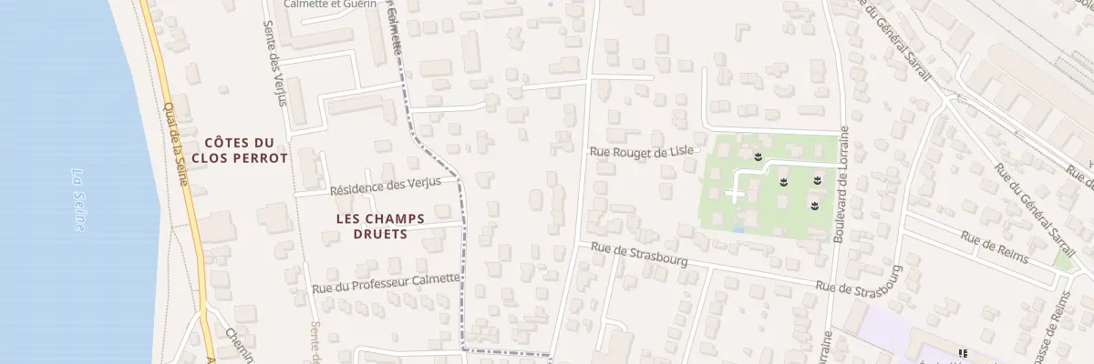 Plan du 44 Rue Rouget de l’Isle à Cormeilles-en-Parisis