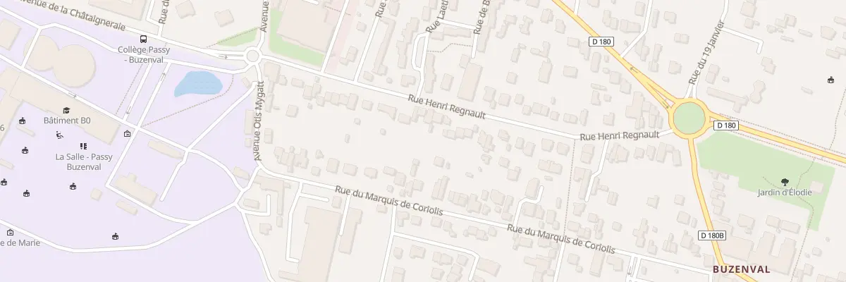 Plan du 49 Rue Henri Regnault à Rueil-Malmaison