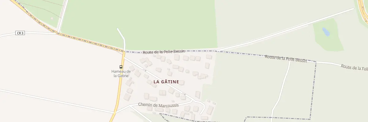 Plan du 5B Rte de la Folie Bessin à Saint-Jean-de-Beauregard
