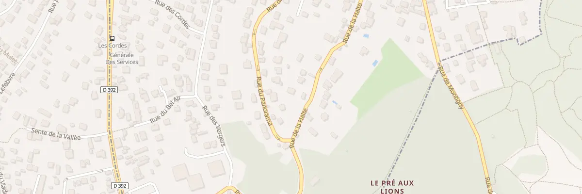 Plan du 28 Rue de la Halte à Montigny-lès-Cormeilles
