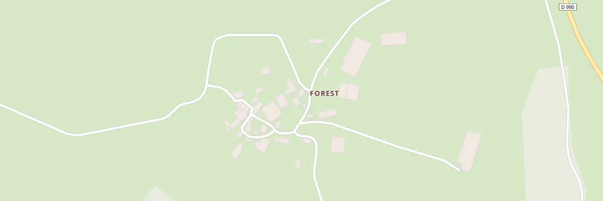 Plan du 7 Forest à Moutier-Rozeille