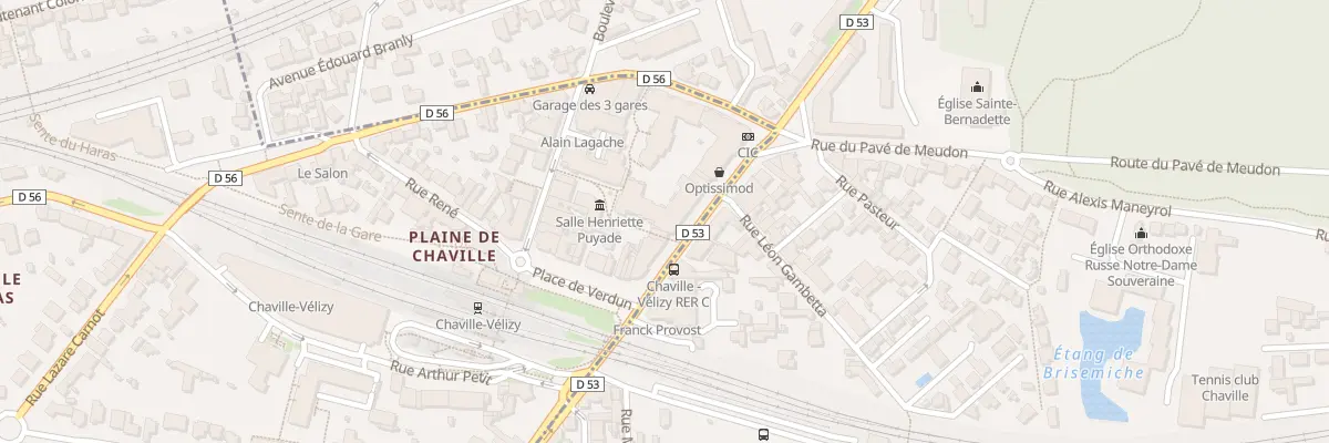 Plan du 2 Pas Juliette à Viroflay
