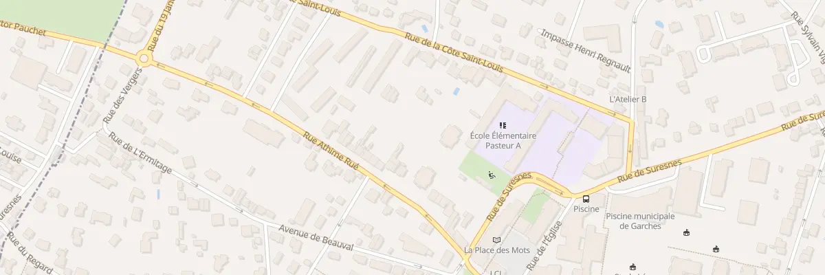 Plan du 32 Rue Athime Rue à Garches