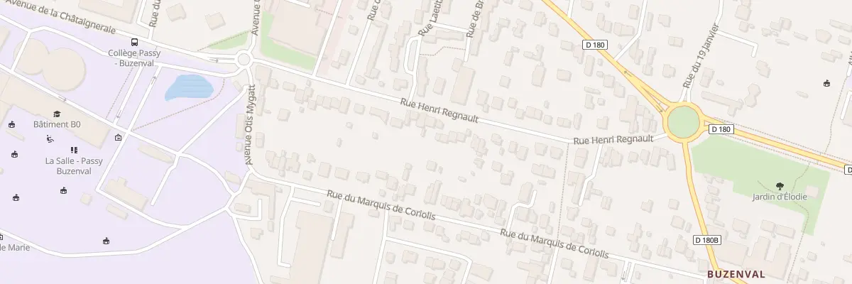 Plan du 55 Rue Henri Regnault à Rueil-Malmaison