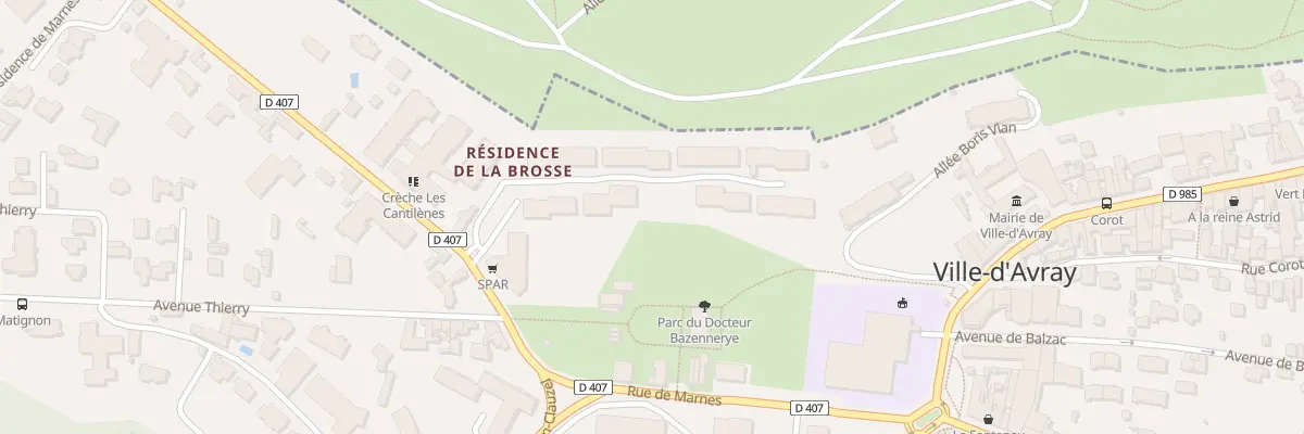 Plan du 16 Rue de Marnes à Ville-d’Avray