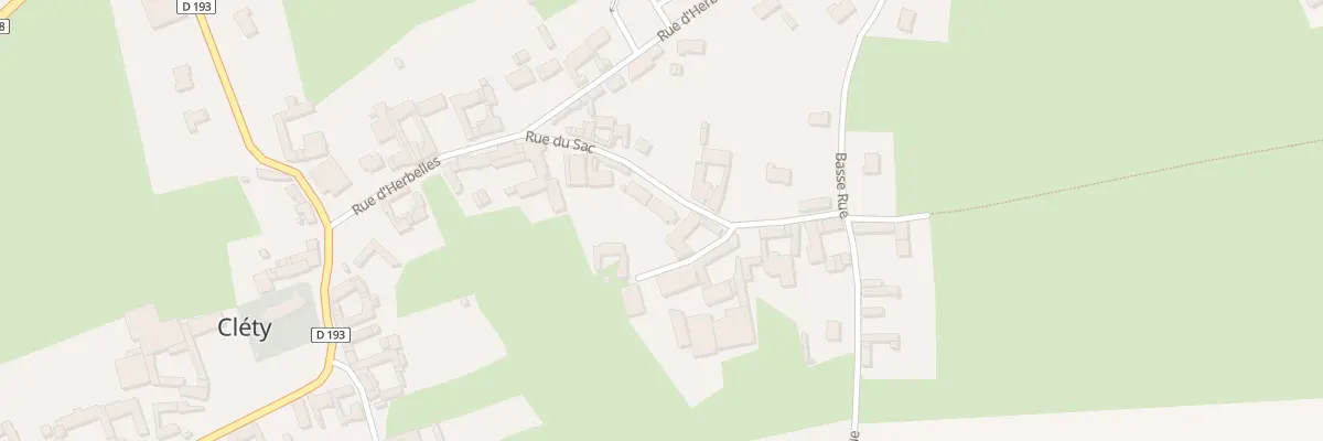 Plan du 6 Rue du Sac à Cléty