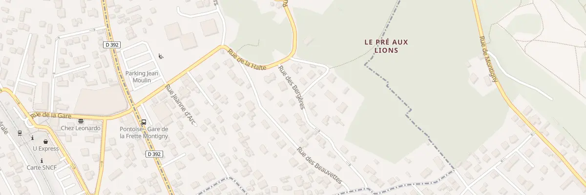 Plan du 4 Rue des Bergères à Montigny-lès-Cormeilles