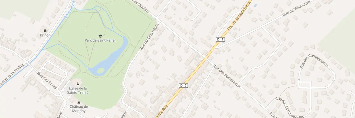 Plan du 5 Rue des Moulins à Morigny-Champigny