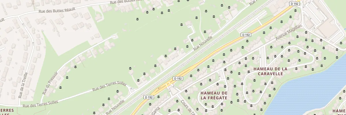 Plan du 64 Rue Nouvelle à Breuillet