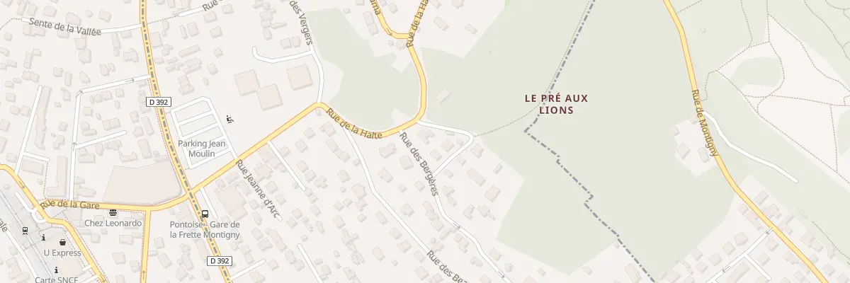 Plan du 37 Rue de la Halte à Montigny-lès-Cormeilles