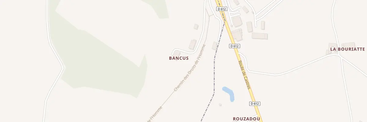 Plan du 5091 Bancus à Lamillarié