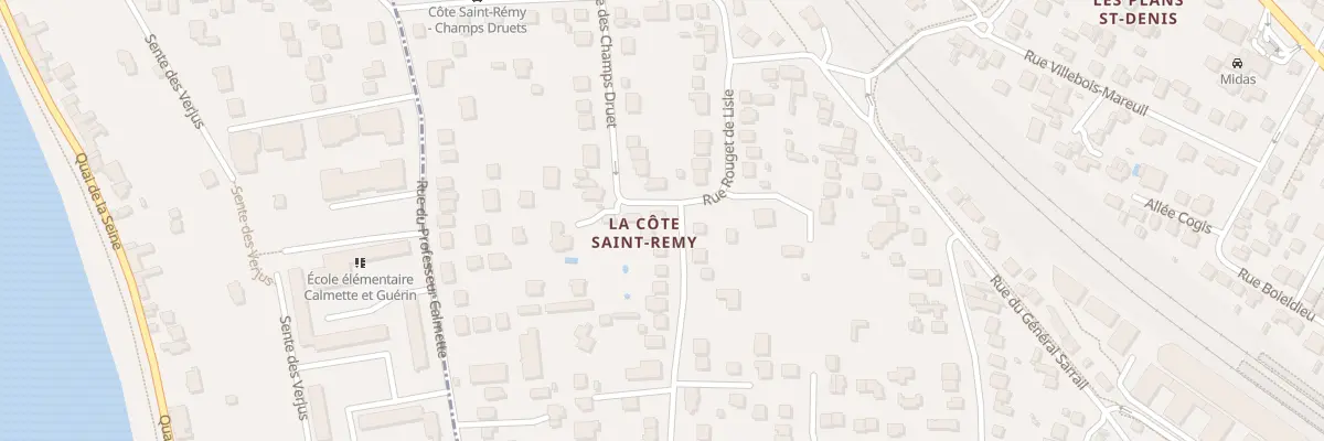 Plan du 1 Rue des Champs Druet à Cormeilles-en-Parisis