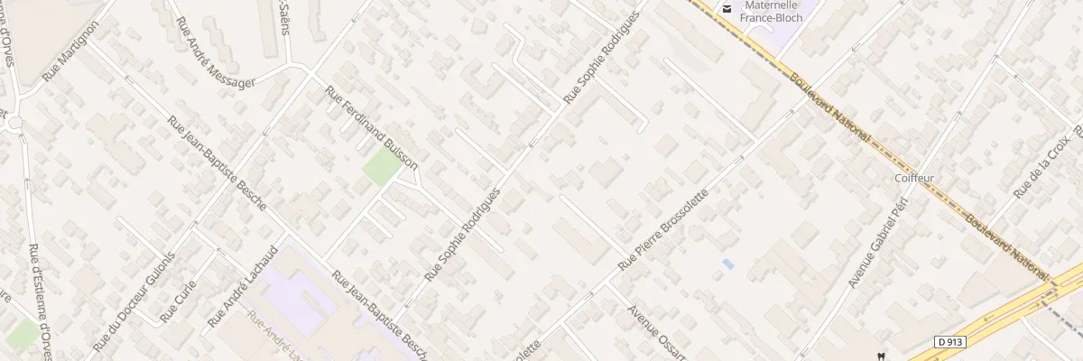 Plan du 36 Rue Sophie Rodrigues à Rueil-Malmaison