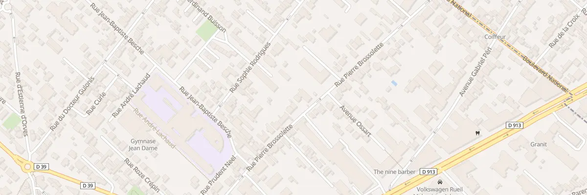 Plan du 87 Rue Pierre Brossolette à Rueil-Malmaison