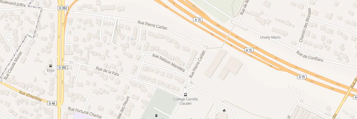 Plan du 4 Rue Nelson Mandela à Montigny-lès-Cormeilles