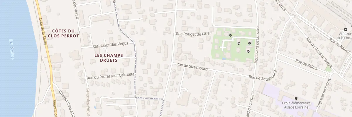 Plan du 86 Rue de Strasbourg à Cormeilles-en-Parisis