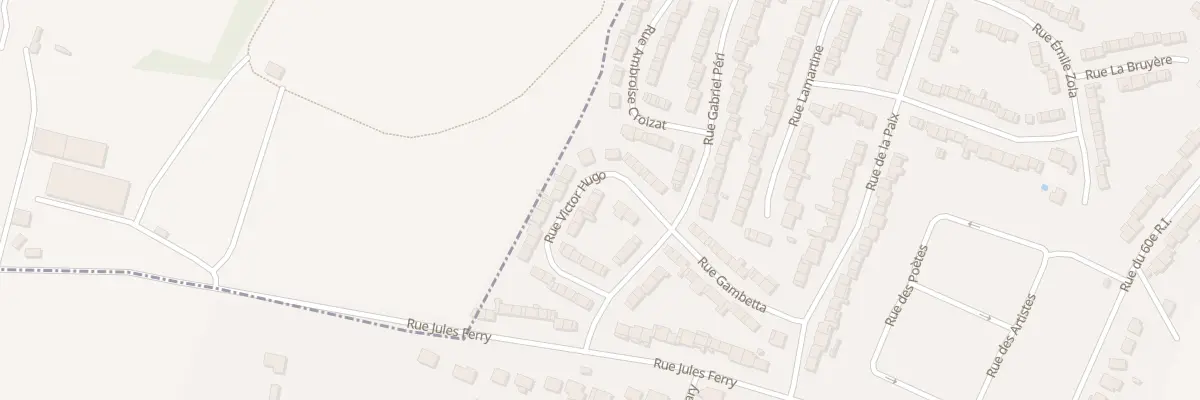 Plan du 6 Rue Victor Hugo à Ailly-sur-Somme