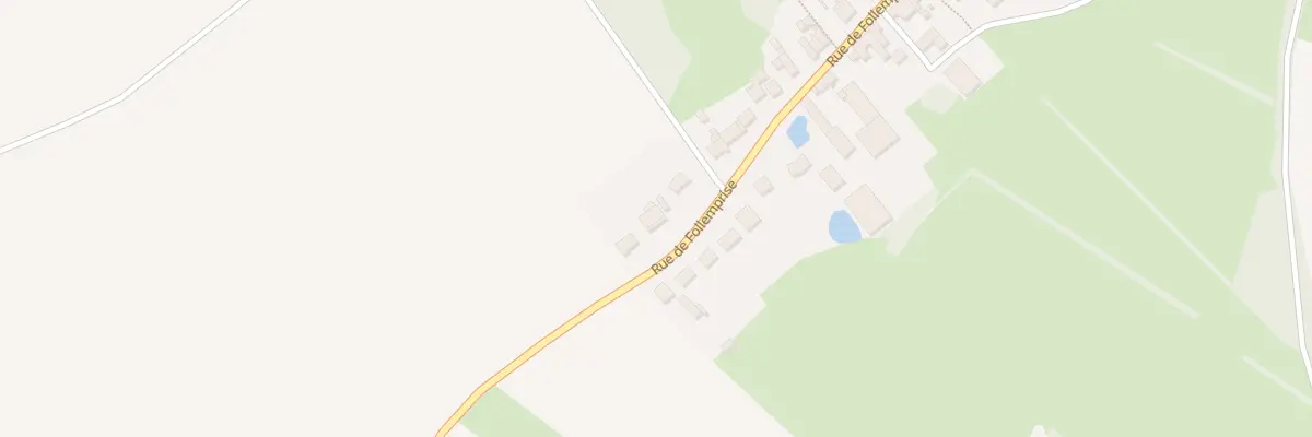 Plan du 768 Rue de Follemprise à Vignacourt