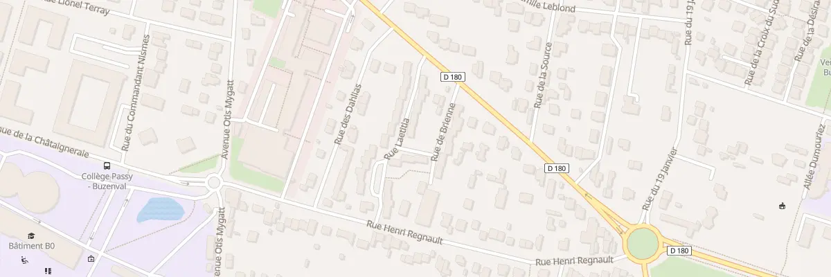 Plan du 25 Rue de Brienne à Rueil-Malmaison