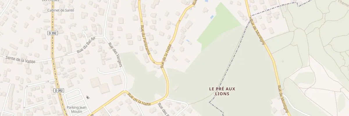 Plan du 31 Rue de la Halte à Montigny-lès-Cormeilles