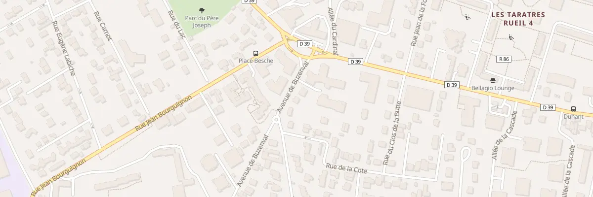 Plan du 7 Av de Buzenval à Rueil-Malmaison