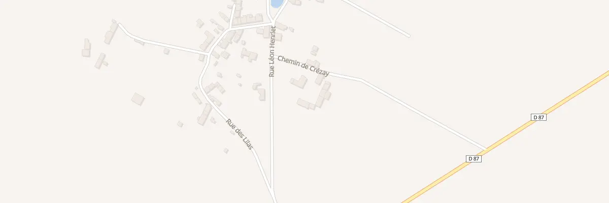 Plan du 4 Che du Crézay à Mareuil-sur-Arnon