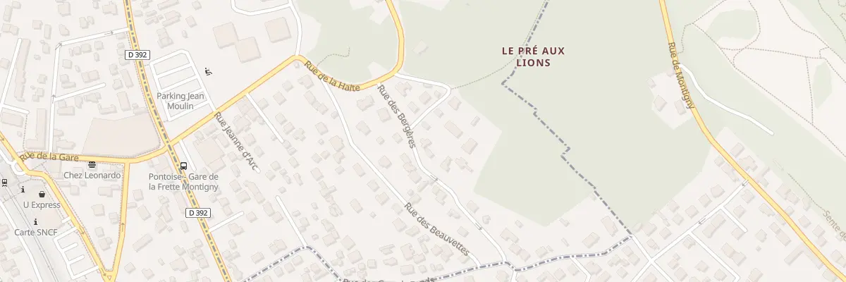 Plan du 7 Rue des Bergères à Montigny-lès-Cormeilles