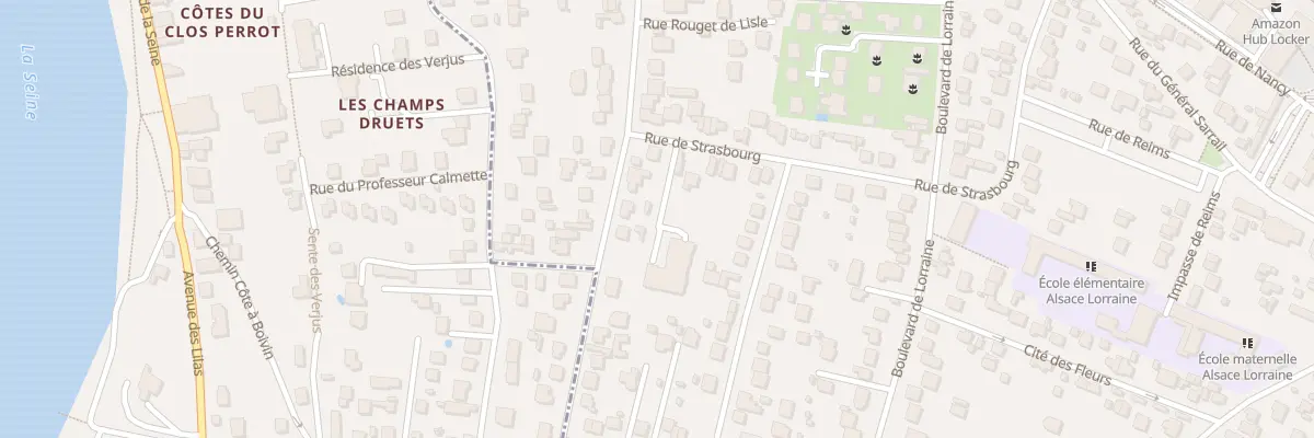 Plan du 55 Rue de Strasbourg à Cormeilles-en-Parisis