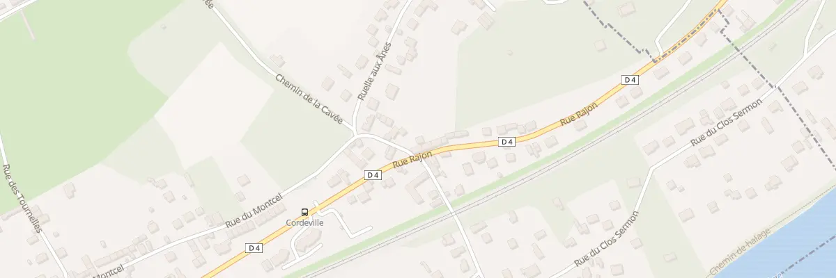 Plan du 16B Rue de Cordeville à Auvers-sur-Oise