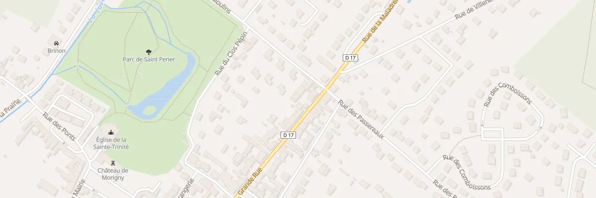 Plan du 69 Rue Grande Rue à Morigny-Champigny