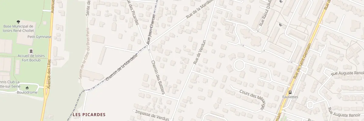 Plan du 42 Rue de Verdun à Cormeilles-en-Parisis