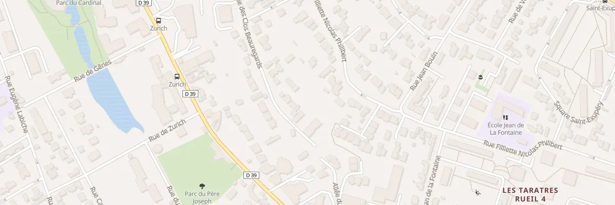 Plan du 71 Rue Clos Beauregards à Rueil-Malmaison