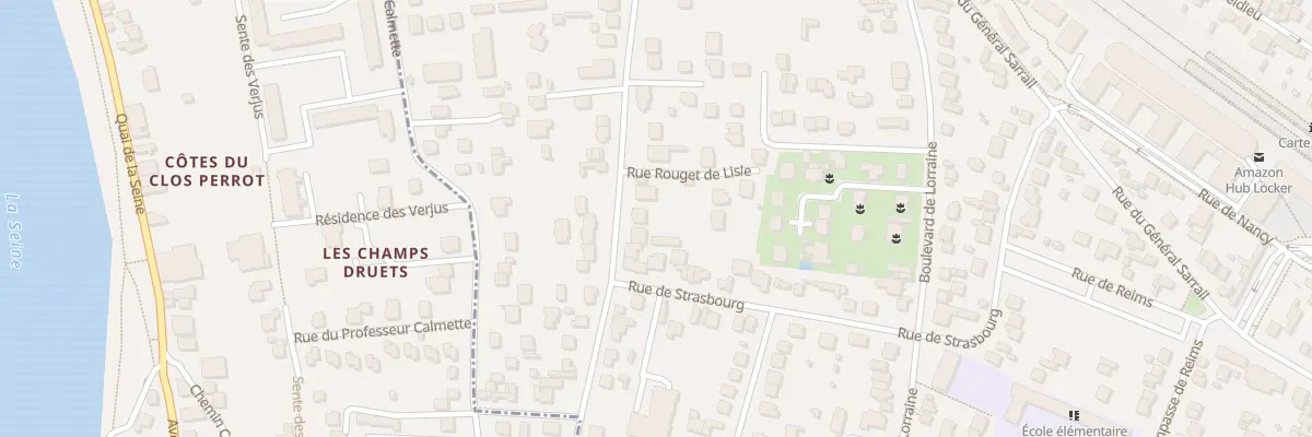Plan du 43 Rue Rouget de l’Isle à Cormeilles-en-Parisis