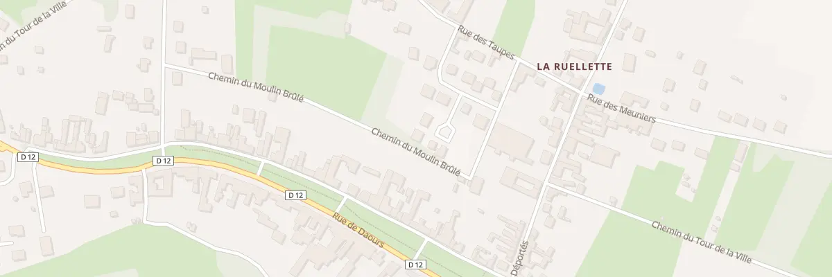 Plan du 138 Che du Moulin Brule à Vignacourt