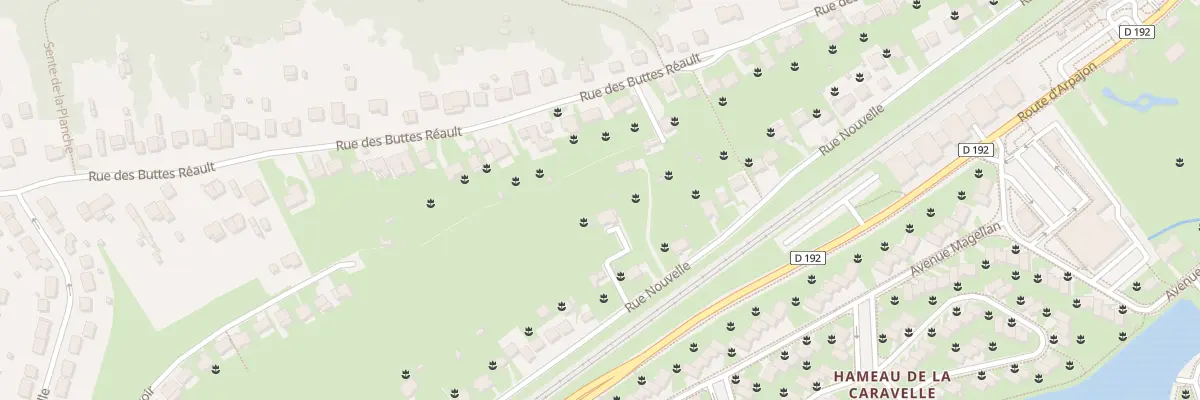 Plan du 58 Rue Nouvelle à Breuillet