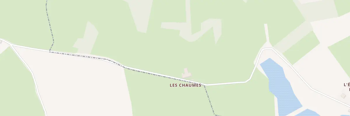 Plan du 1 Les Chaumes à Issoudun-Létrieix