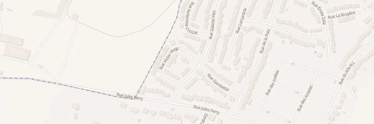 Plan du 2 Rue Victor Hugo à Ailly-sur-Somme