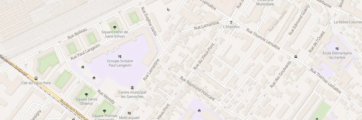 Plan du 114 Rue Raymond Poincaré à Nanterre