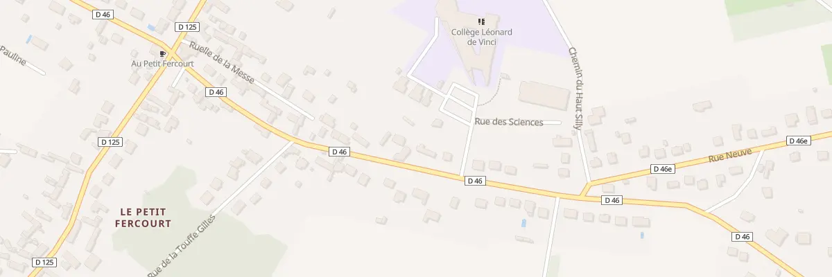 Plan du 12 Rue de Laboissière à Sainte-Geneviève