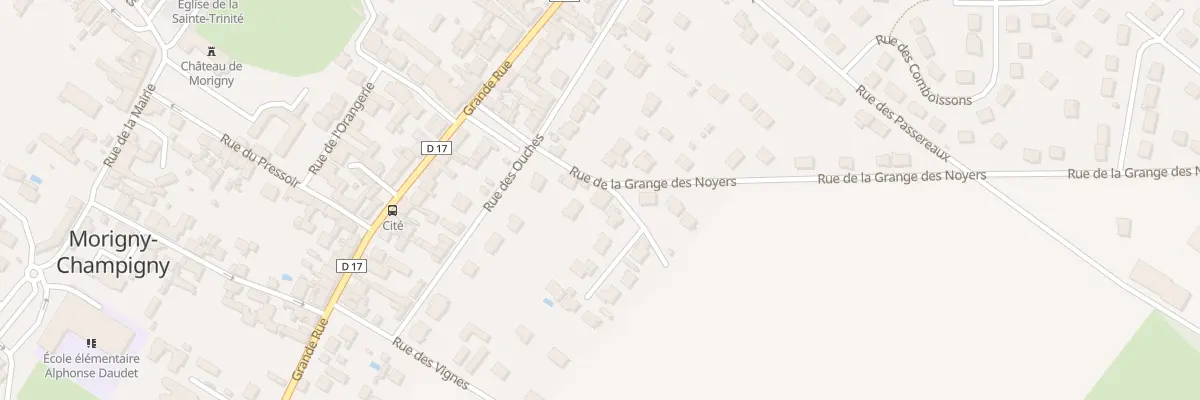 Plan du 2A Rue de la Grange-des-Noyers à Morigny-Champigny