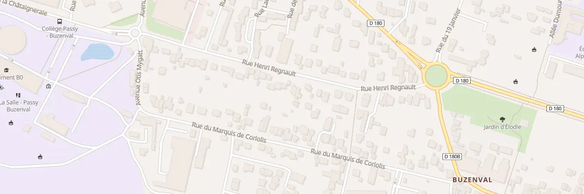 Plan du 35 Rue Henri Regnault à Rueil-Malmaison