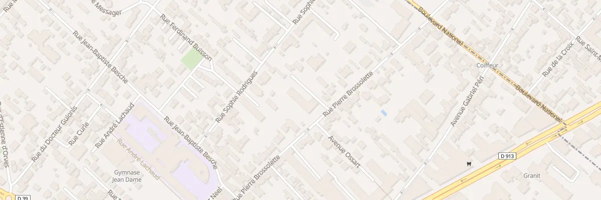 Plan du 91 Rue Pierre Brossolette à Rueil-Malmaison