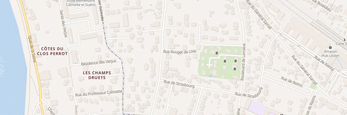 Plan du 41 Rue Rouget de l’Isle à Cormeilles-en-Parisis