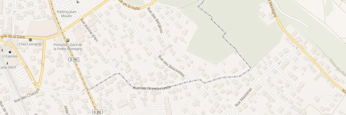 Plan du 14 Rue des Bergères à Montigny-lès-Cormeilles